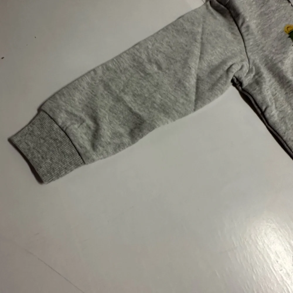 Carter boys to tea two piece, jogging set, long sleeves, gray, and green‎